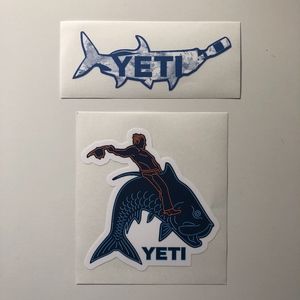 2 YETI STICKERS